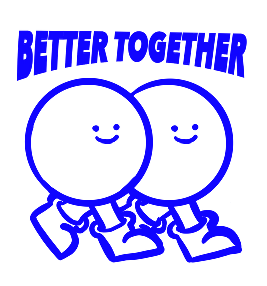 Better Together Series Acrylic Keychain