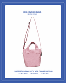 Mini Courier Sling - Blush Pink