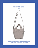 Mini Courier Sling - Tan