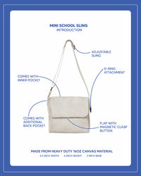 Mini School Sling - Fern Green