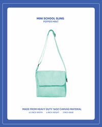 Mini School Sling - Peppermint