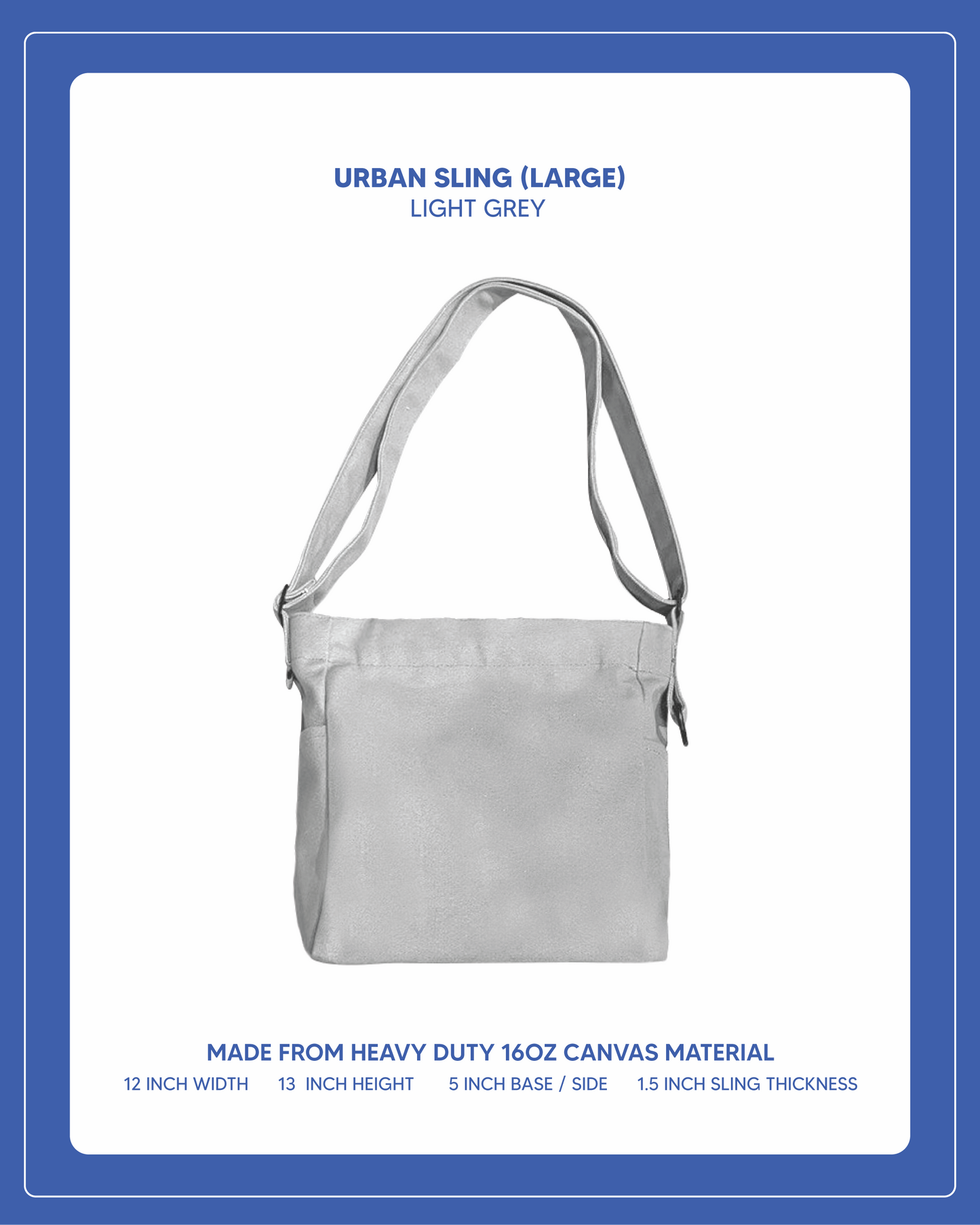 Urban Sling (Large) -  Light Grey