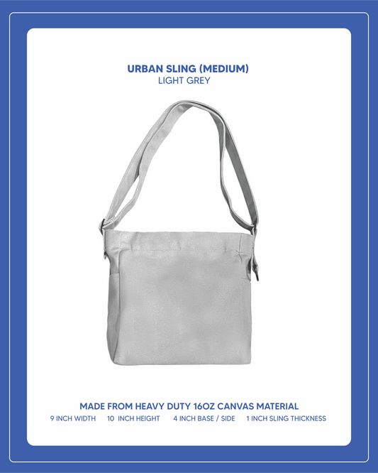Urban Sling (Medium) - Light Grey