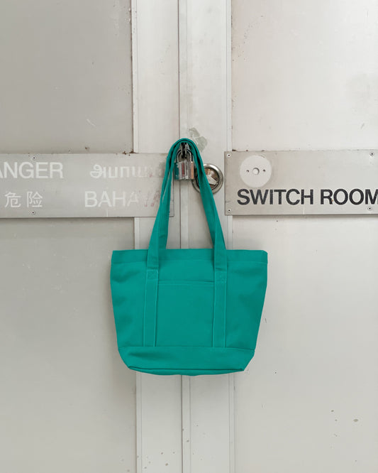 Courier Tote (Medium, Teal)