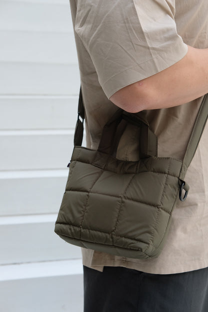 Mini Puffy Sling - Olive Green